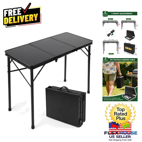 Tri fold camping - camping, table