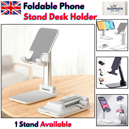 Foldable phone stand desk - stand,