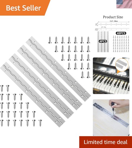 Stainless steel piano hinge - stainless,