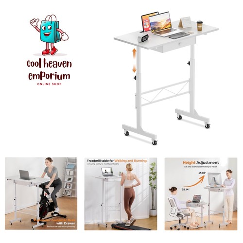 Foldable standing desk for - desk,