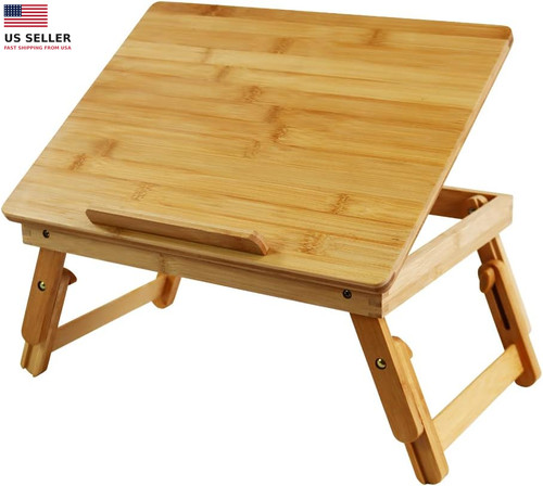 Bamboo laptop desk with - bamboo,